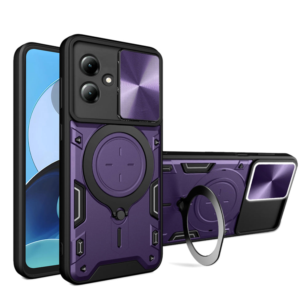Tok Motorola Moto G14-hez, Techsuit, CamGuard Pro, Lila
