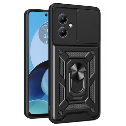 Tok a Motorola Moto G14-hez, Techsuit, CamShield, Fekete