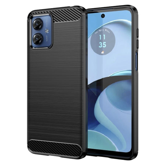 Tok a Motorola Moto G14-hez, Techsuit, karbon, fekete