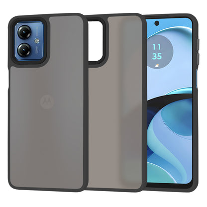 Tok Motorola Moto G14-hez, Techsuit, HaloFrost, Fekete