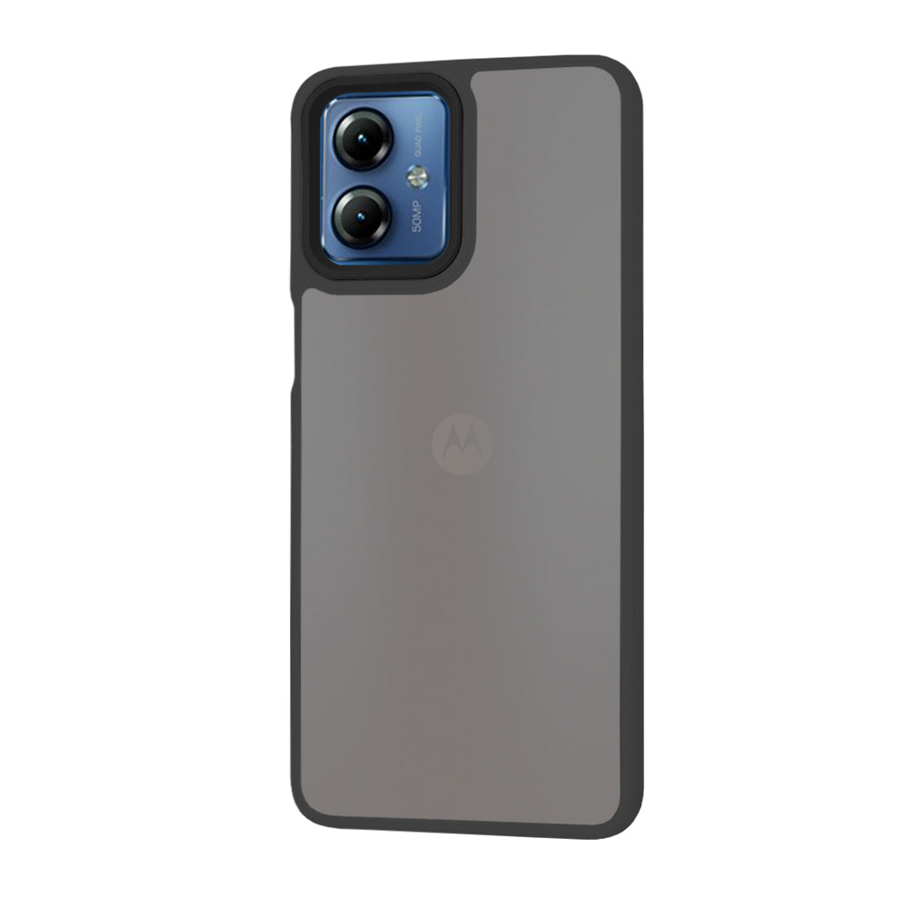 Tok Motorola Moto G14-hez, Techsuit, HaloFrost, Fekete