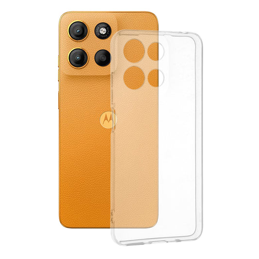 Tok Motorola Moto G15 / G15 Power készülékhez, Techsuit, Átlátszó, Tiszta
