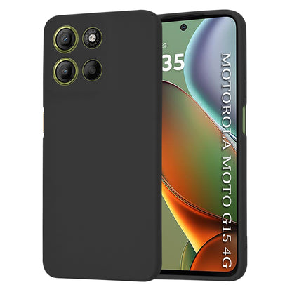 Tok a Motorola Moto G15 / G15 Power készülékhez, Techsuit, SoftFlex, Fekete