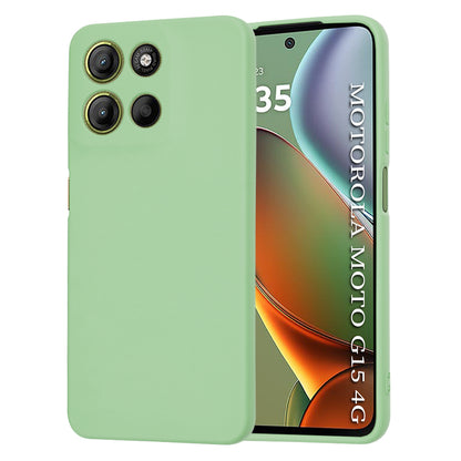Tok a Motorola Moto G15 / G15 Power készülékhez, Techsuit, SoftFlex, Világoszöld