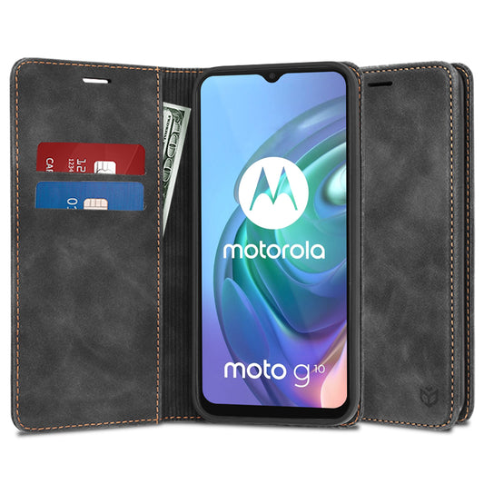 Tok Motorola Moto G30 / G20 / G10-hez, Techsuit, Confy, Fekete