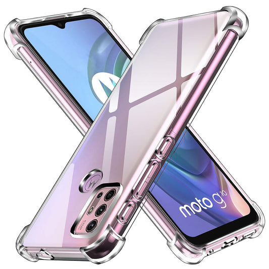 Tok Motorola Moto G30 / G20 / G10-hez, Techsuit, Ütésálló Átlátszó, Átlátszó
