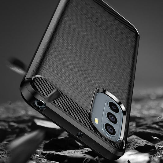 Tok Motorola Moto G31 / G41-hez, Techsuit, Karbon, Fekete