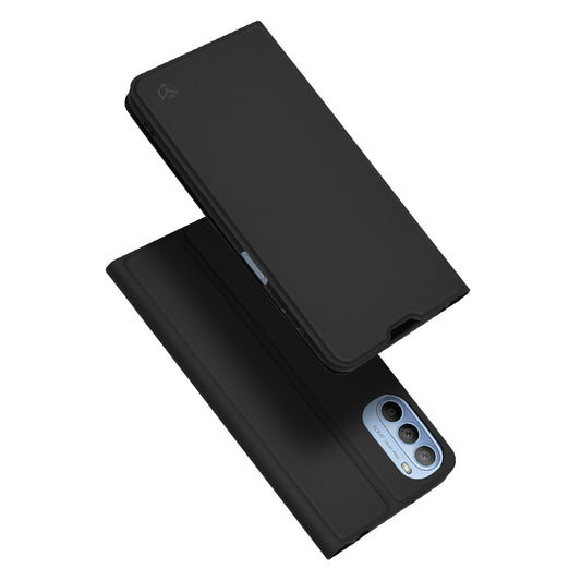 Tok a Motorola Moto G31 / G41-hez, Techsuit, Magskin Book, Fekete