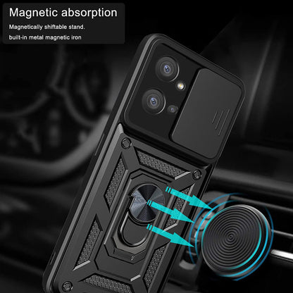 Tok Motorola Moto G32-hez, Techsuit, CamShield, Fekete