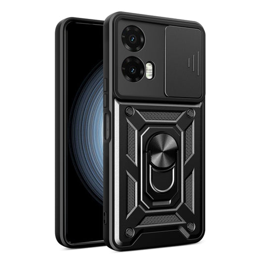 Tok a Motorola Moto G35-hez, Techsuit, CamShield, Fekete