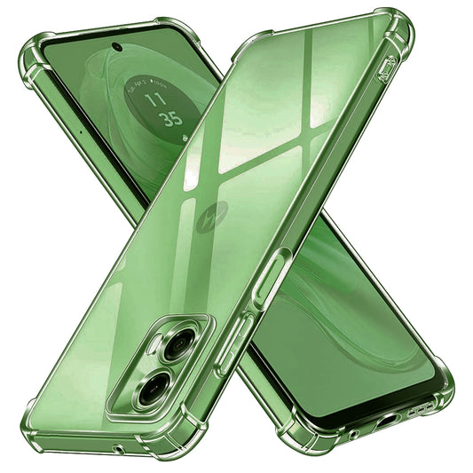 Tok Motorola Moto G35-hez, Techsuit, Ütésálló Átlátszó, Átlátszó