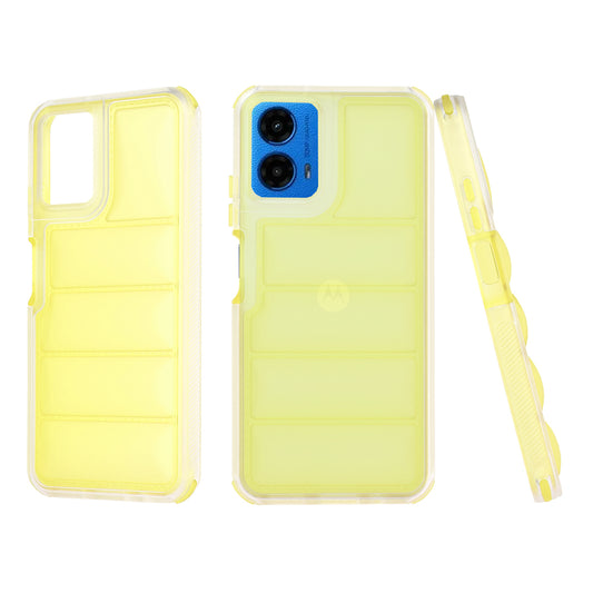 Tok a Motorola Moto G45 / G34 készülékhez, Techsuit, Wave Shield, sárga