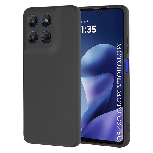 Tok a Motorola Moto G47 / G37 Power / G37 készülékhez, Techsuit, SoftFlex, Fekete