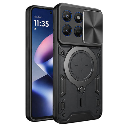 Tok Motorola Moto G47 / G37-hez, Techsuit, CamGuard Pro, Fekete