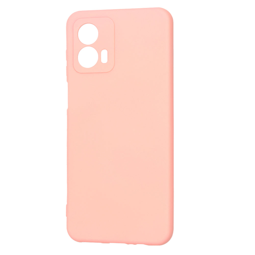 Tok a Motorola Moto G53-hoz, Techsuit, SoftFlex, Világos rózsaszín