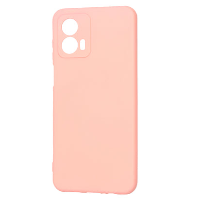 Tok a Motorola Moto G53-hoz, Techsuit, SoftFlex, Világos rózsaszín