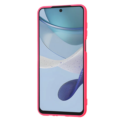 Tok a Motorola Moto G53-hoz, Techsuit, SoftFlex, Sötét rózsaszín