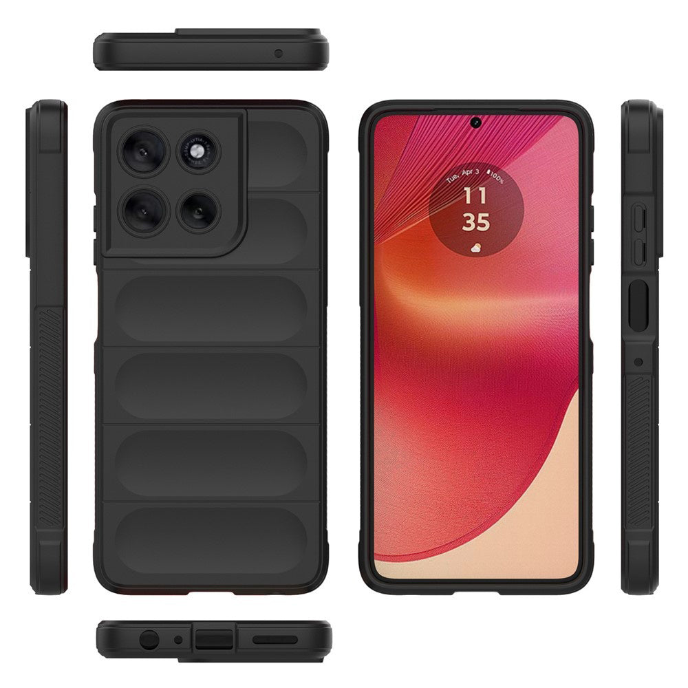 Tok Motorola Moto G56-hoz, Techsuit, Magic Shield, Fekete