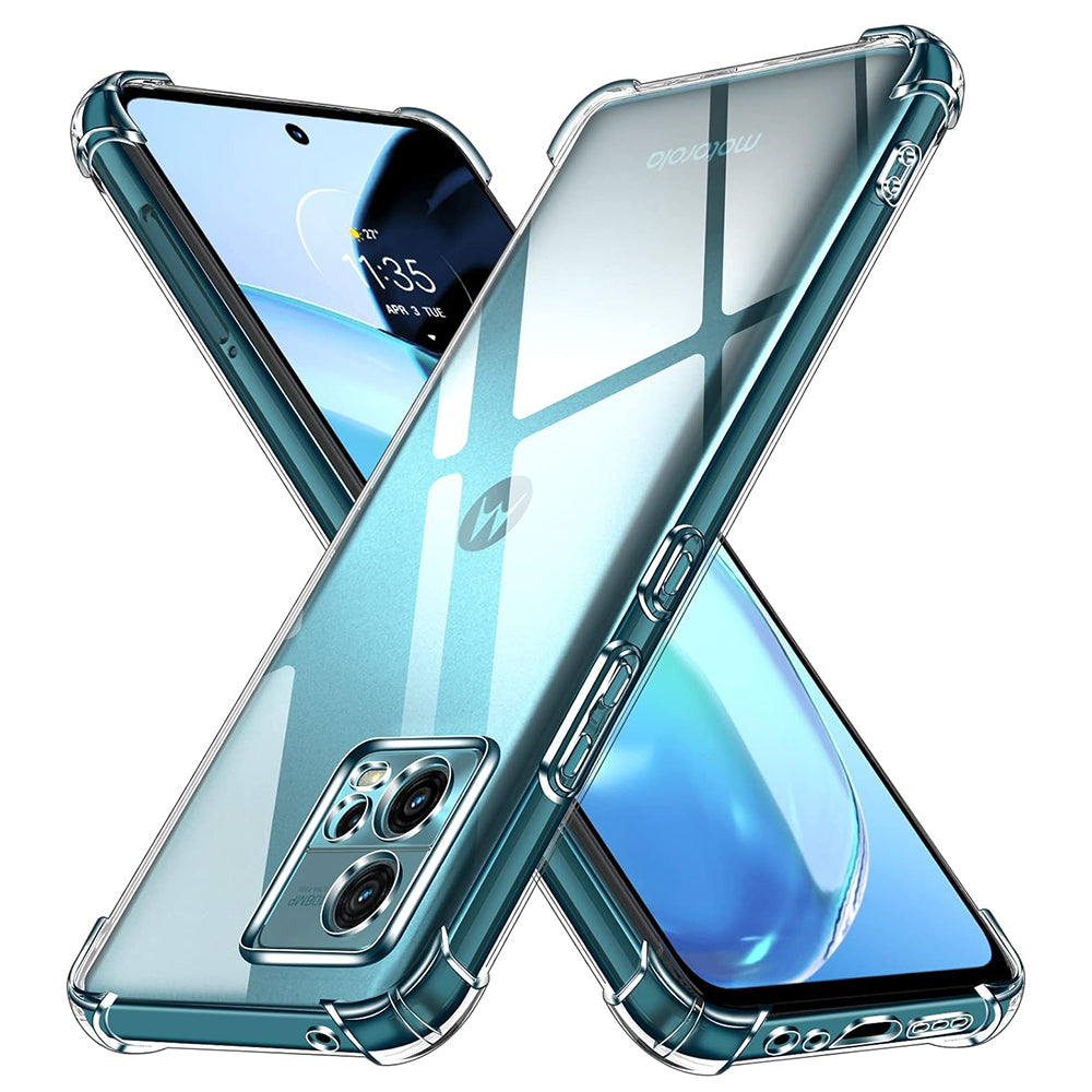 Tok a Motorola Moto G72-hez, Techsuit, Ütésálló Átlátszó, Átlátszó