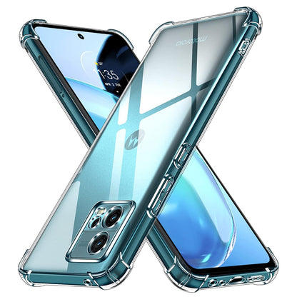 Tok a Motorola Moto G72-hez, Techsuit, Ütésálló Átlátszó, Átlátszó