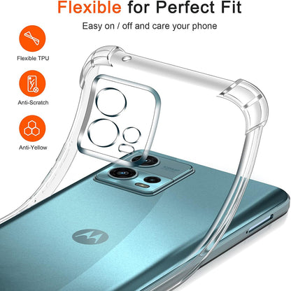 Tok a Motorola Moto G72-hez, Techsuit, Ütésálló Átlátszó, Átlátszó
