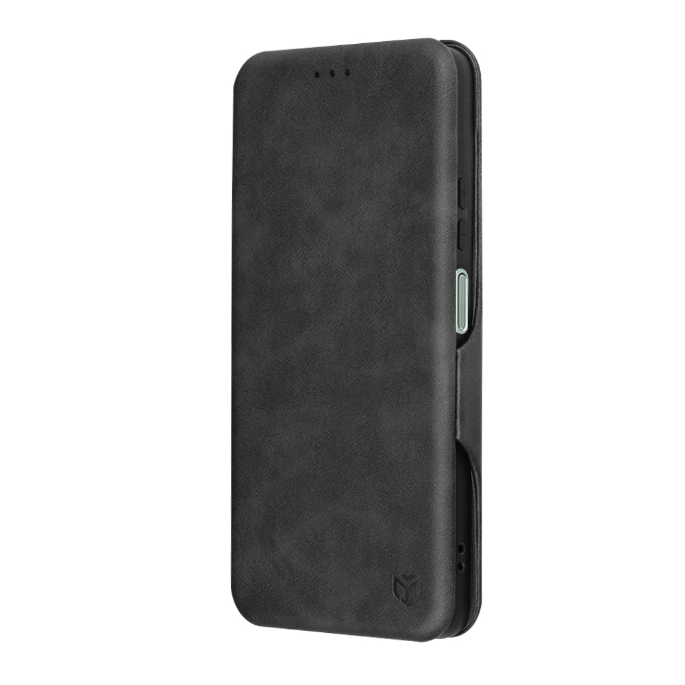 Tok a Motorola Moto G75-hez, Techsuit, Safe Wallet Plus, Fekete