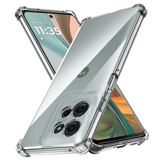 Tok Motorola Moto G75-hez, Techsuit, Ütésálló Átlátszó, Átlátszó