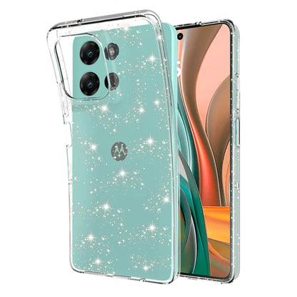 Tok a Motorola Moto G75-hez, Techsuit, SparkleSkin, Átlátszó