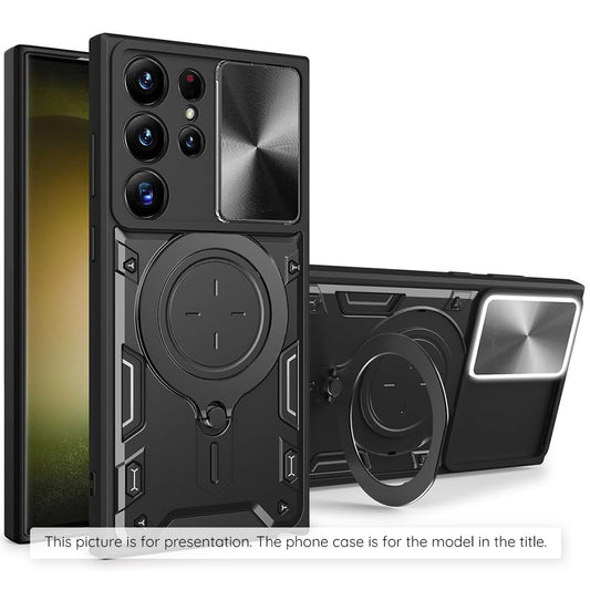 Tok Motorola Moto G77 / G67 készülékhez, Techsuit, CamGuard Pro, Fekete