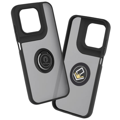 Tok Motorola Moto G77 / G67-hez, Techsuit, Glinth, Fekete
