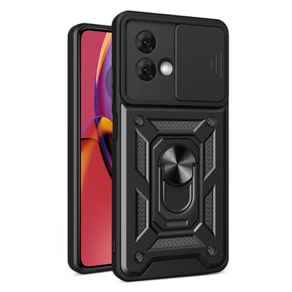 Tok Motorola Moto G84-hez, Techsuit, CamShield, Fekete