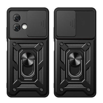 Tok Motorola Moto G84-hez, Techsuit, CamShield, Fekete