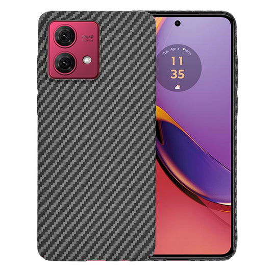 Tok a Motorola Moto G84-hez, Techsuit, Carbonite FiberShell, Fekete