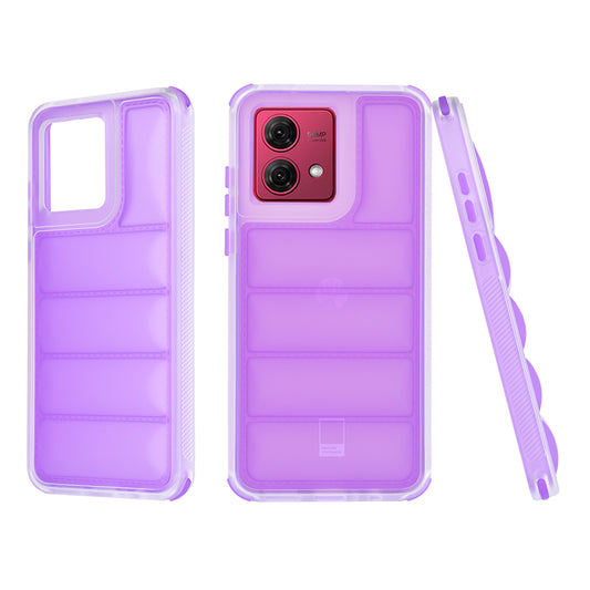 Tok a Motorola Moto G84-hez, Techsuit, Wave Shield, lila