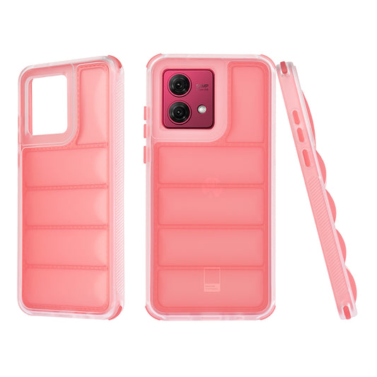 Tok a Motorola Moto G84-hez, Techsuit, Wave Shield, Piros