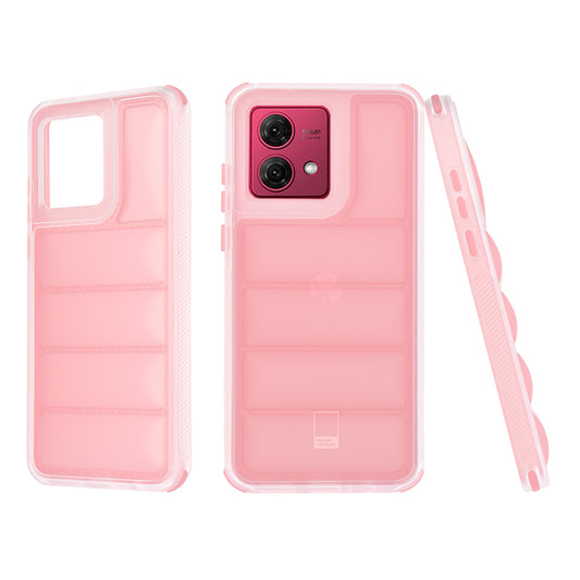 Tok a Motorola Moto G84-hez, Techsuit, Wave Shield, rózsaszín