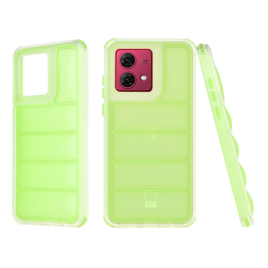 Tok a Motorola Moto G84-hez, Techsuit, Wave Shield, Zöld