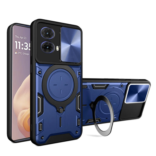 Tok Motorola Moto G85-hez, Techsuit, CamGuard Pro, Kék