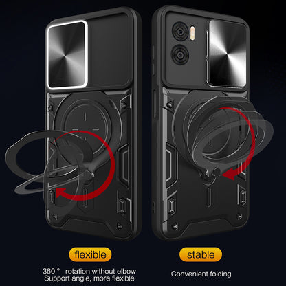 Tok Motorola Moto G85-hez, Techsuit, CamGuard Pro, Fekete