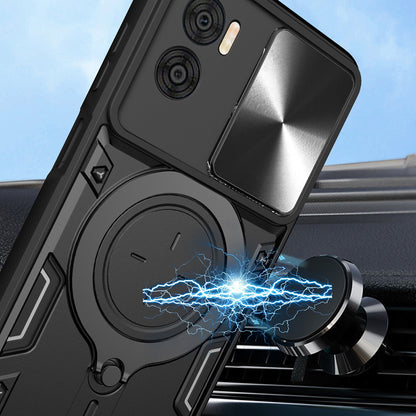 Tok Motorola Moto G85-hez, Techsuit, CamGuard Pro, Fekete