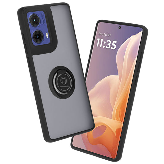 Tok Motorola Moto G85-hez, Techsuit, Glinth, Fekete
