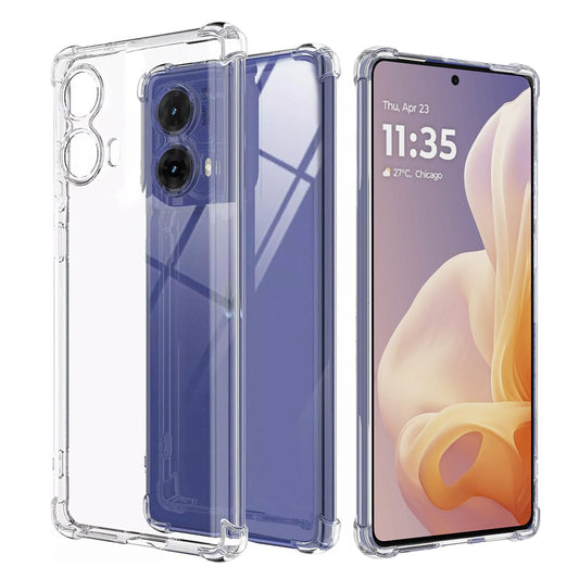 Tok a Motorola Moto G85-hez, Techsuit, Ütésálló Átlátszó, Átlátszó