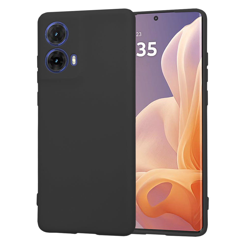 Tok Motorola Moto G85-hoz, Techsuit, SoftFlex, Fekete