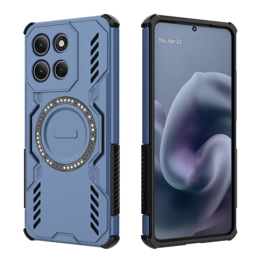 MagSafe tok Motorola Moto G86 Power-hoz, Techsuit, ArmorMag, Kék