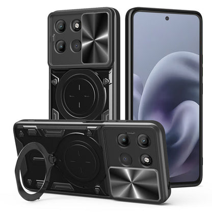 Tok a Motorola Moto G86 Power készülékhez, Techsuit, CamGuard Pro, Fekete