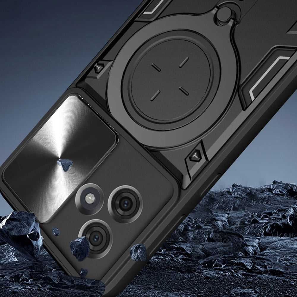 Tok a Motorola Moto G86 Power készülékhez, Techsuit, CamGuard Pro, Fekete
