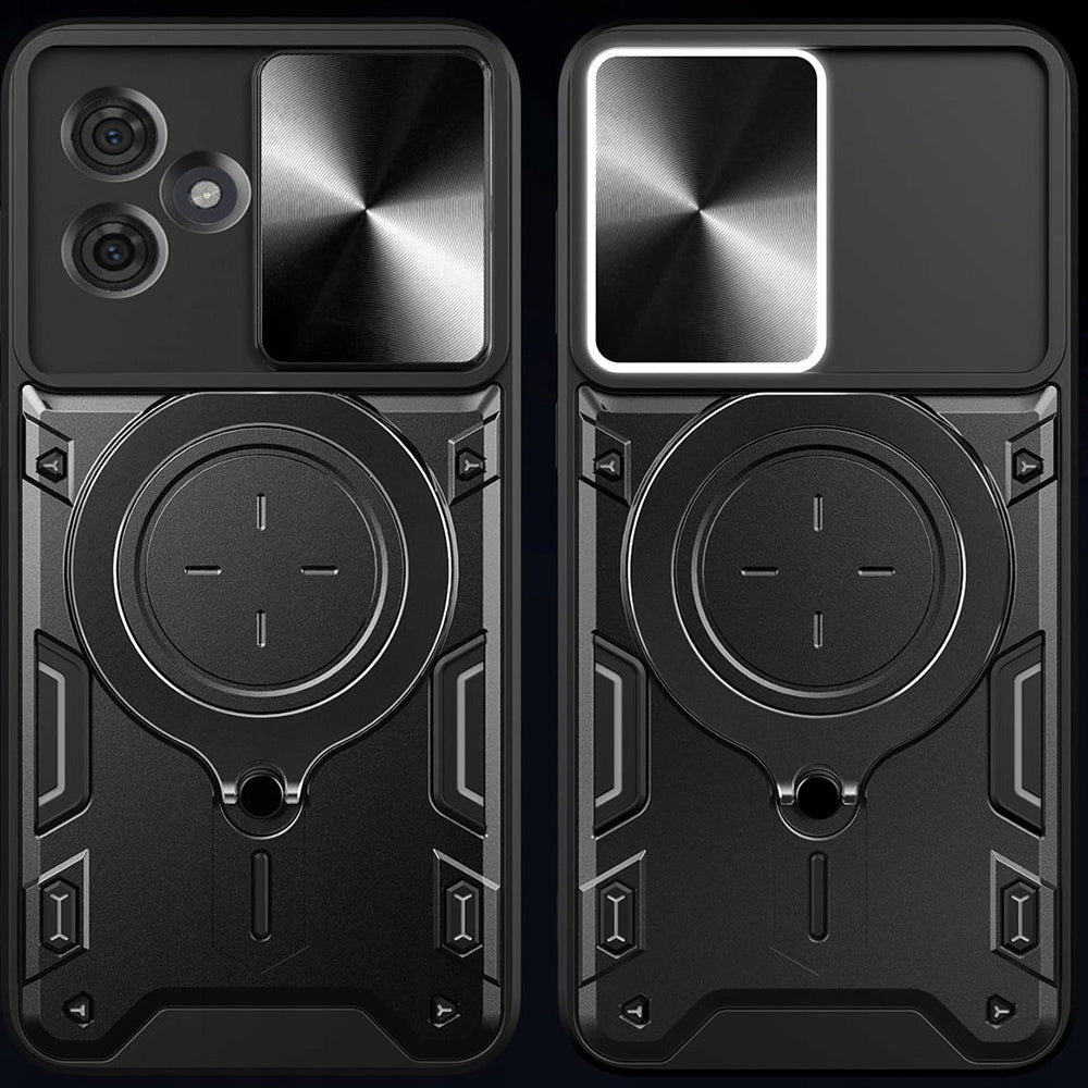 Tok a Motorola Moto G86 Power készülékhez, Techsuit, CamGuard Pro, Fekete