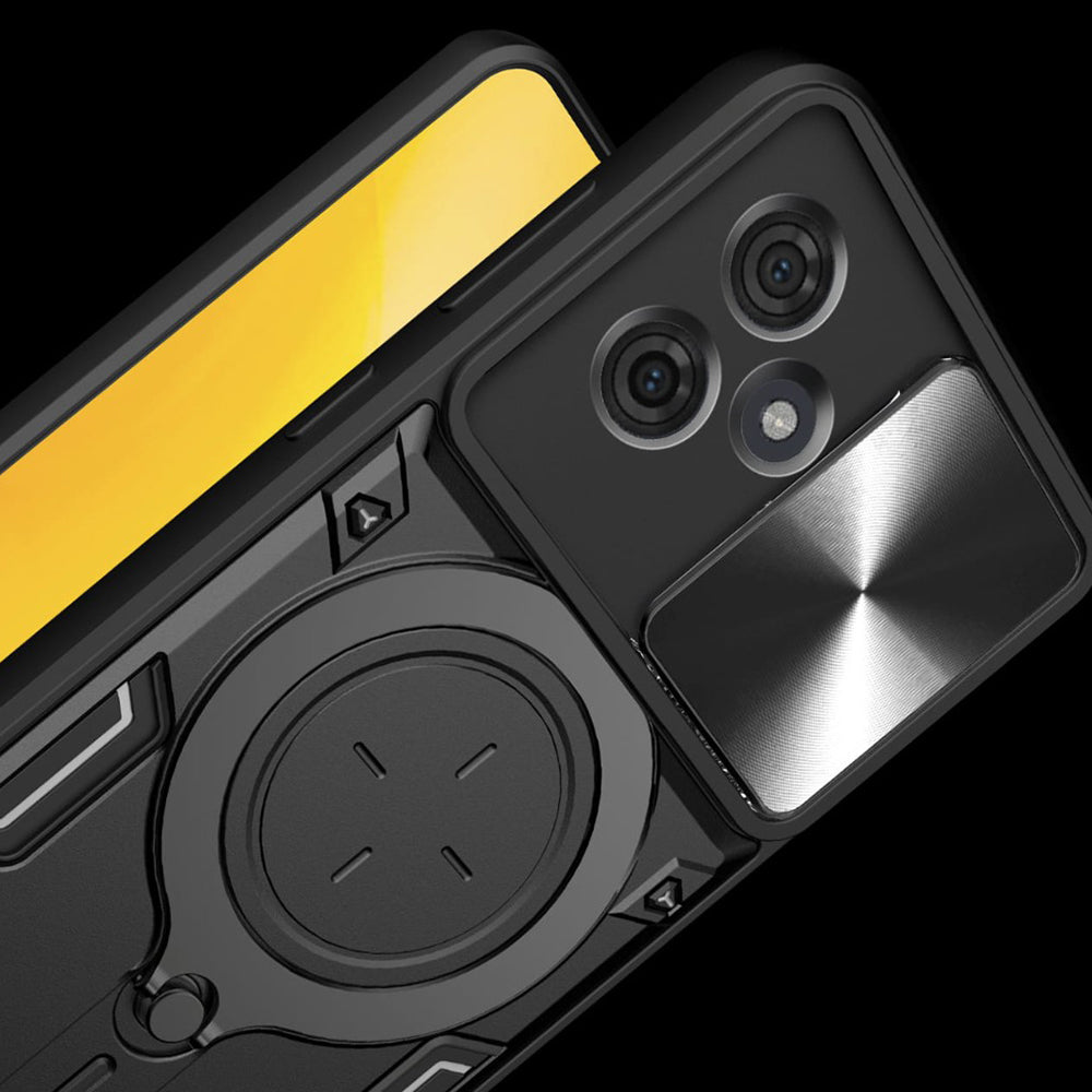 Tok a Motorola Moto G86 Power készülékhez, Techsuit, CamGuard Pro, Fekete