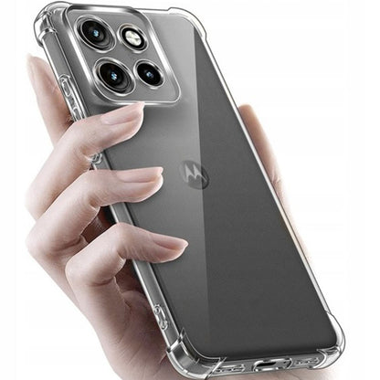 Tok a Motorola Moto G86 Power készülékhez, Techsuit, ütésálló, átlátszó