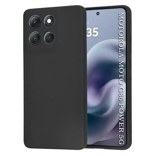 Tok a Motorola Moto G86 Power készülékhez, Techsuit, SoftFlex, Fekete